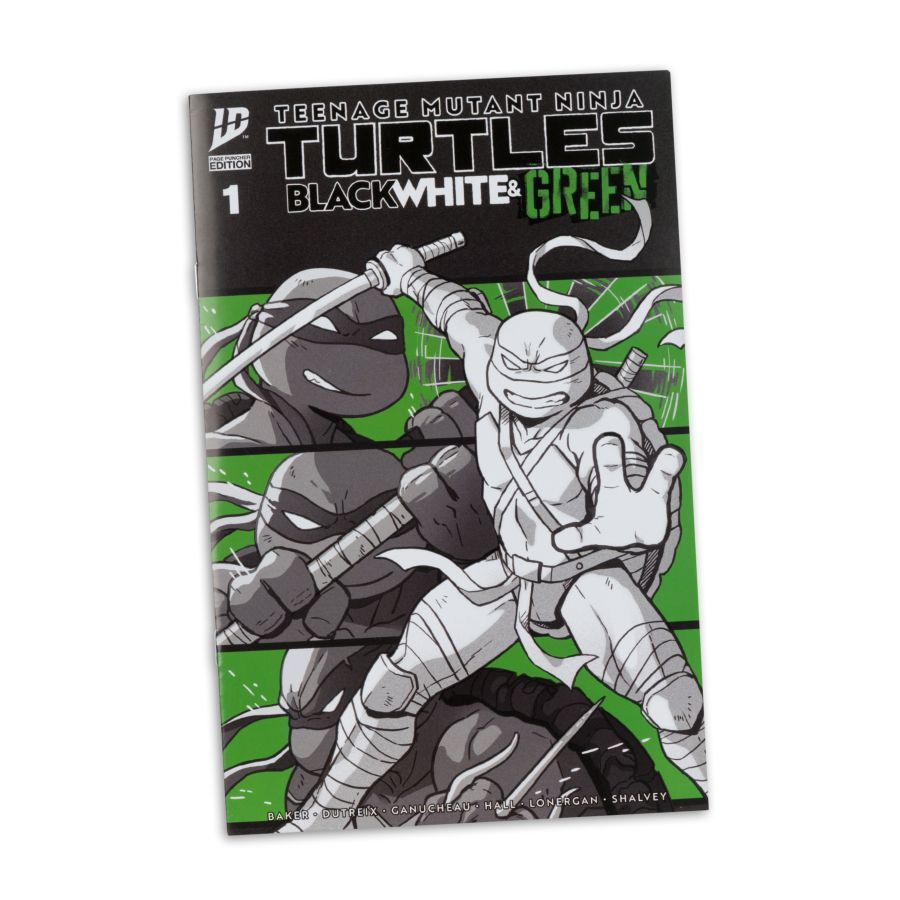 Teenage Mutant Ninja Turtles - Leonardo Page Punchers 5″ Figure with Comic