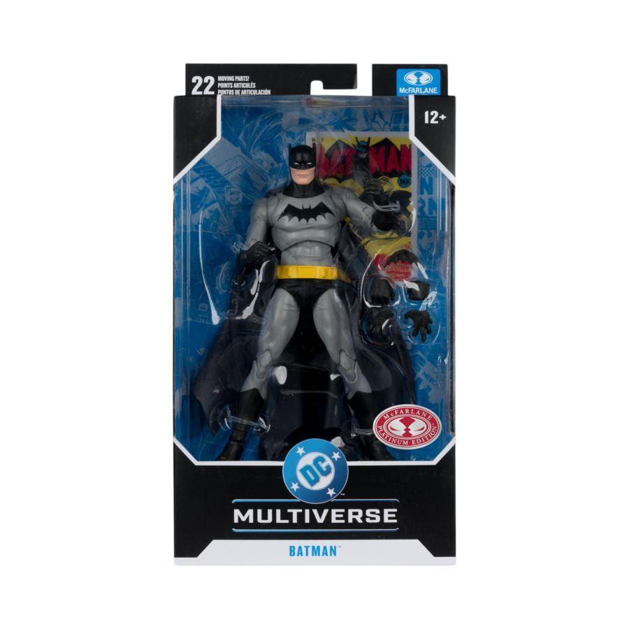 Batman (comics) - Batman (Golden Age) Red Platinum Edition 7″ Figure