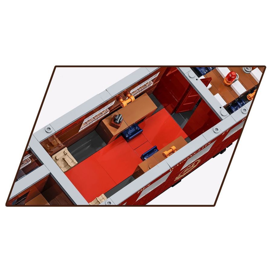 Trains - 1940 Compiegne Wagon Construction Brick Set (2001 Pieces)
