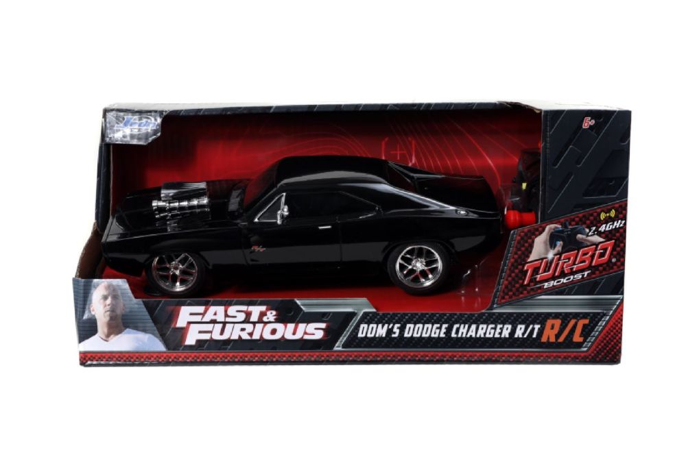 Fast & Furious - Dom’s 1970 Dodge Charger 1:24 Scale Remote Control Car