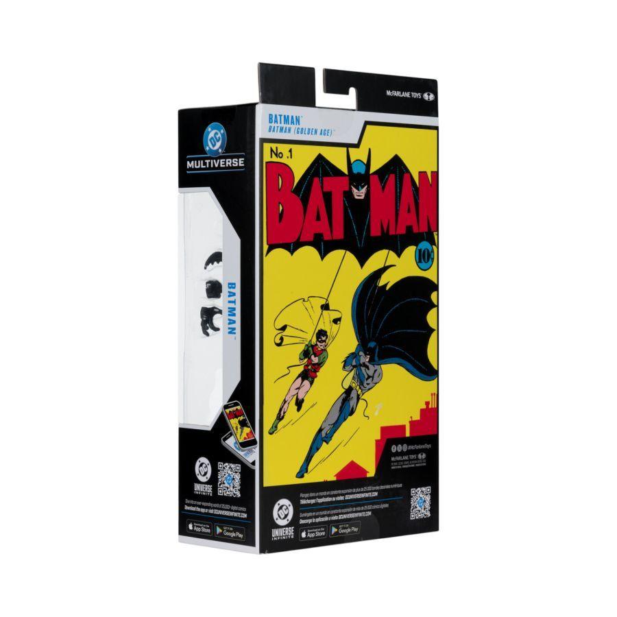 Batman (comics) - Batman (Golden Age) Red Platinum Edition 7″ Figure