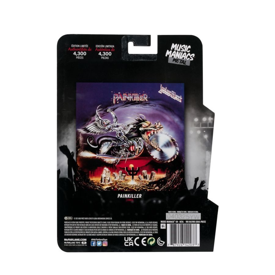 Music Maniacs - Rob Halford (Judas Priest) 6″ Action Figure