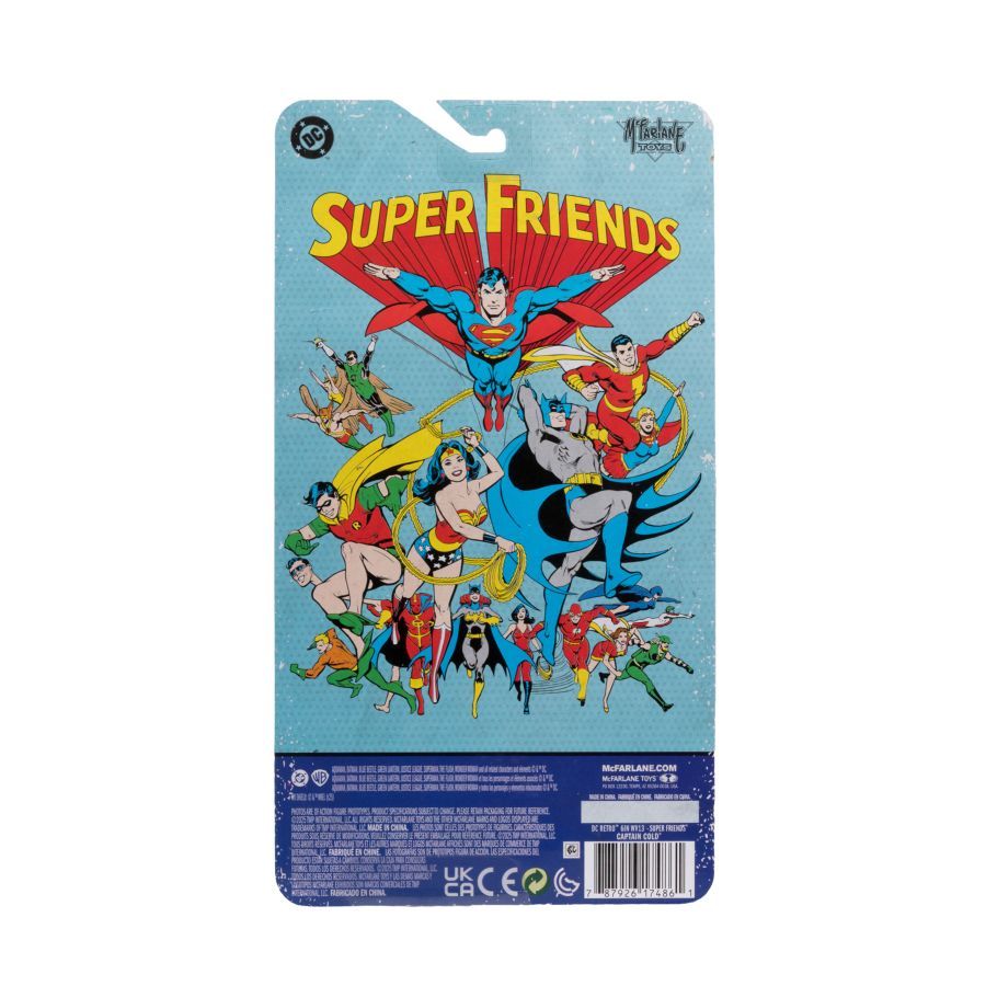 DC Comics - Captain Cold Super Friends Retro 6″ Action Figure