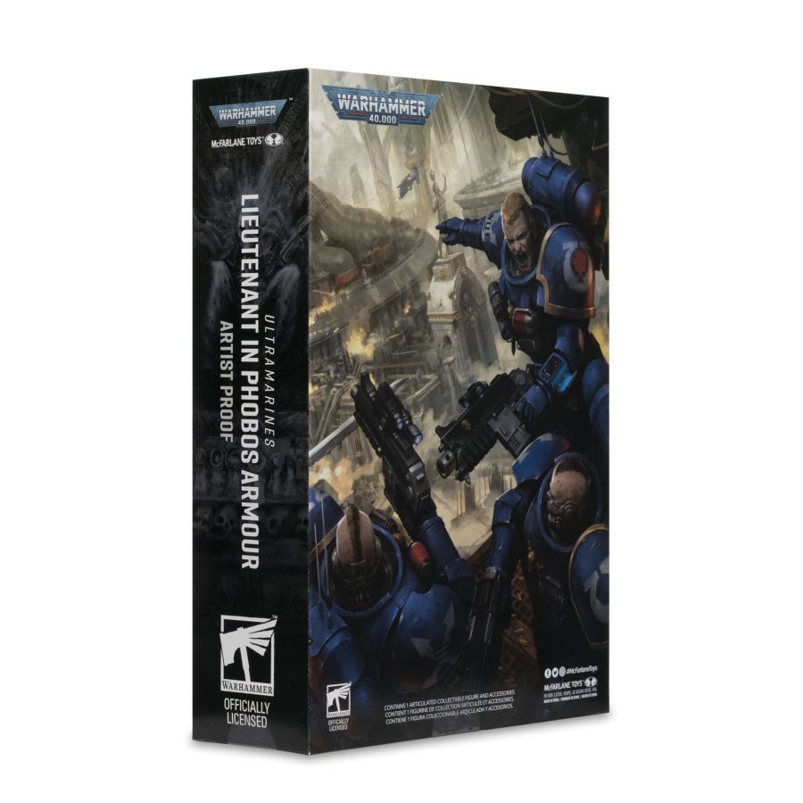 Warhammer 40,000 - Lieutenant In Phobos Armor (Artist Proof) 7″ Action Figure