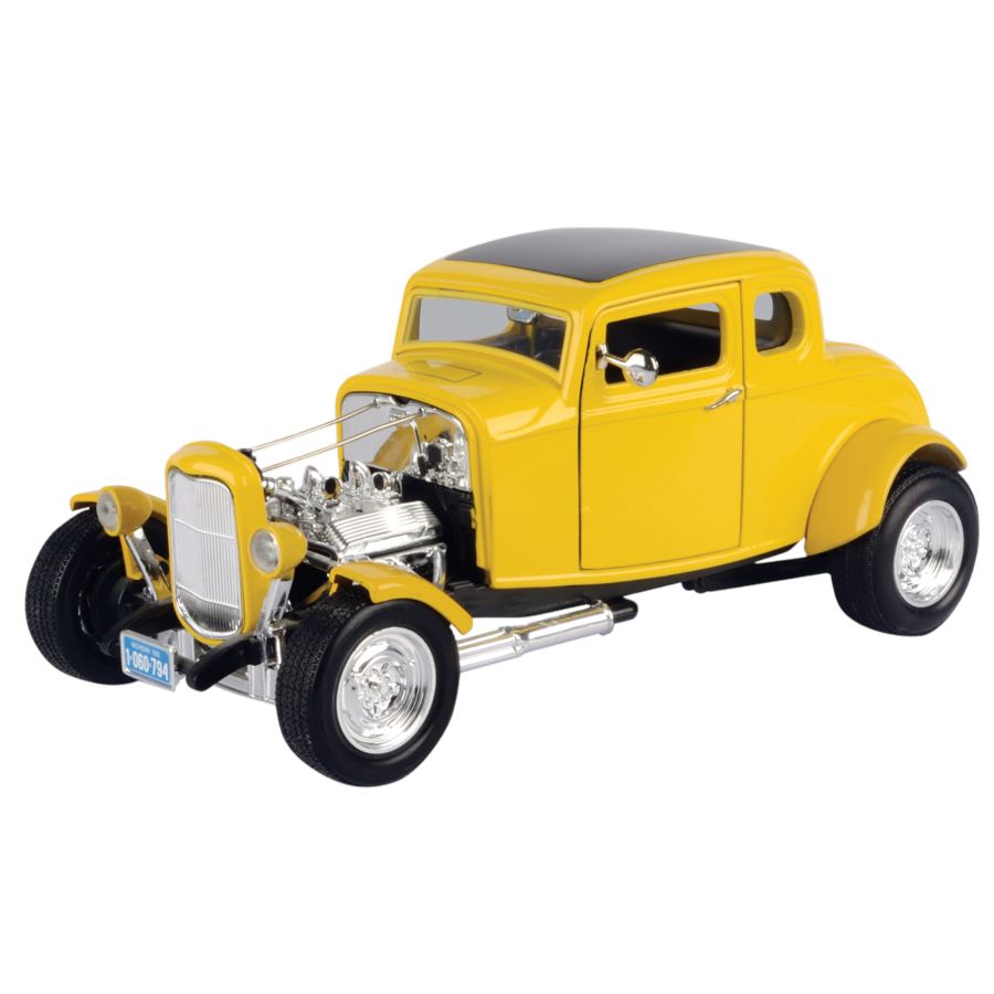 Timeless Legends - 1932 Ford Hot Rod [Yellow] 1:18 Scale Diecast Vehicle