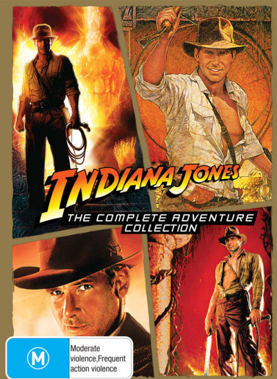 Indiana Jones Quadrilogy DVD