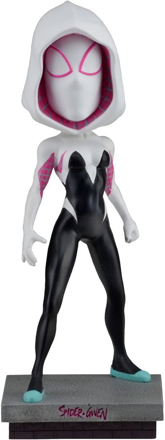 Spider-Man - Spider-Gwen Masked Head Knocker (Bobble Head)