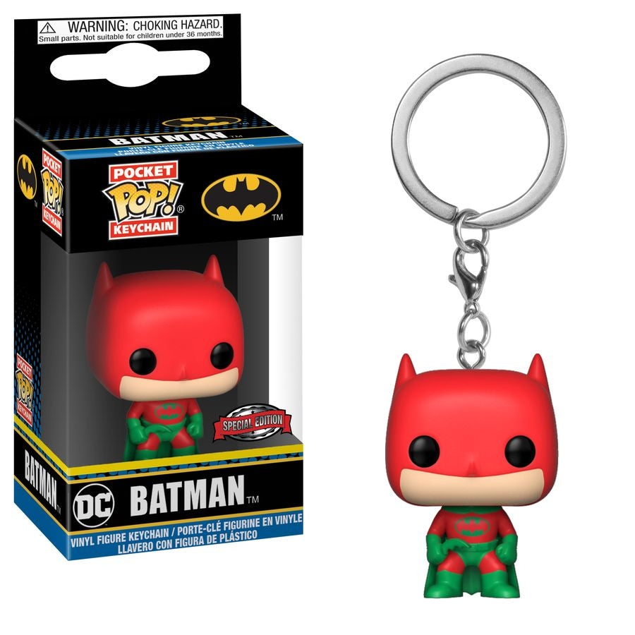 Batman - Batman Holiday Keychain (Pop! Vinyl)