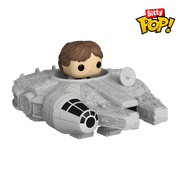 Star Wars - Han Solo With Millenium Falcon Bitty Pop! Ride (Pop! Vinyl)