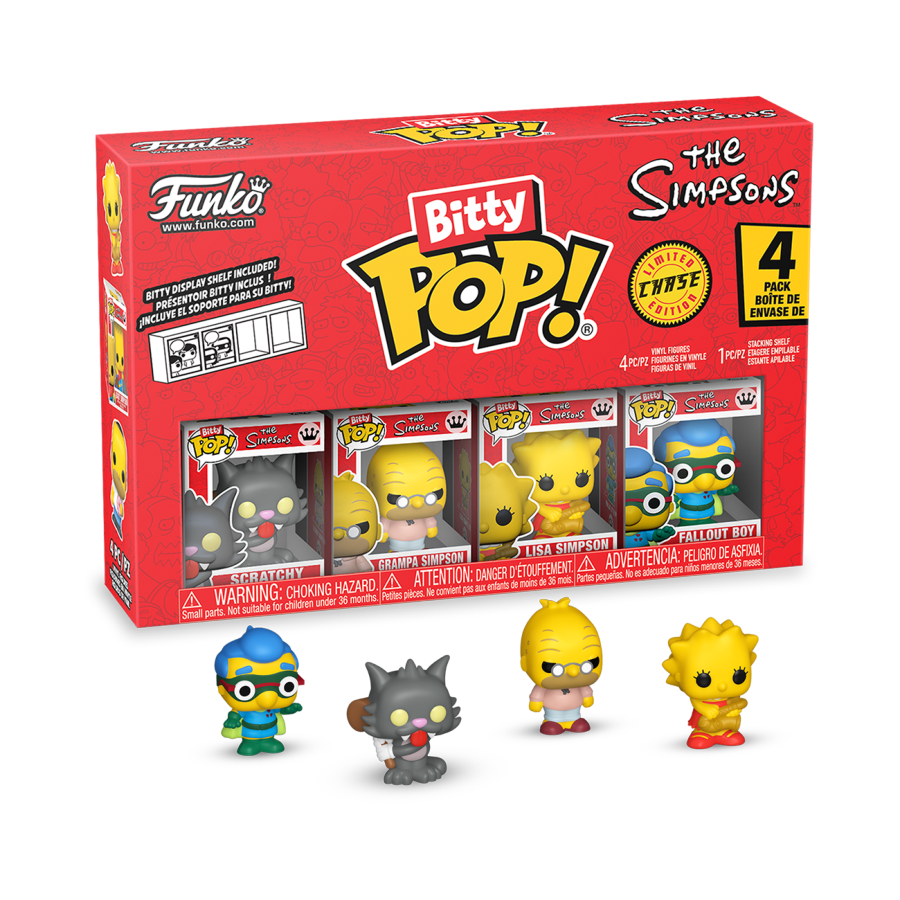 Simpsons - Scratchy Bitty 4-Pack (Pop! Vinyl)