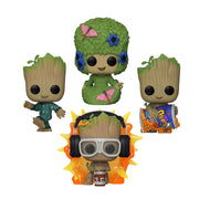 I Am Groot Glow 4-Pack (Pop! Vinyl)