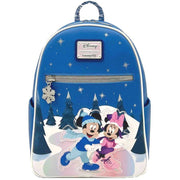 Disney - Mickey And Minnie Winter Scene Mini (Loungefly Backpack)