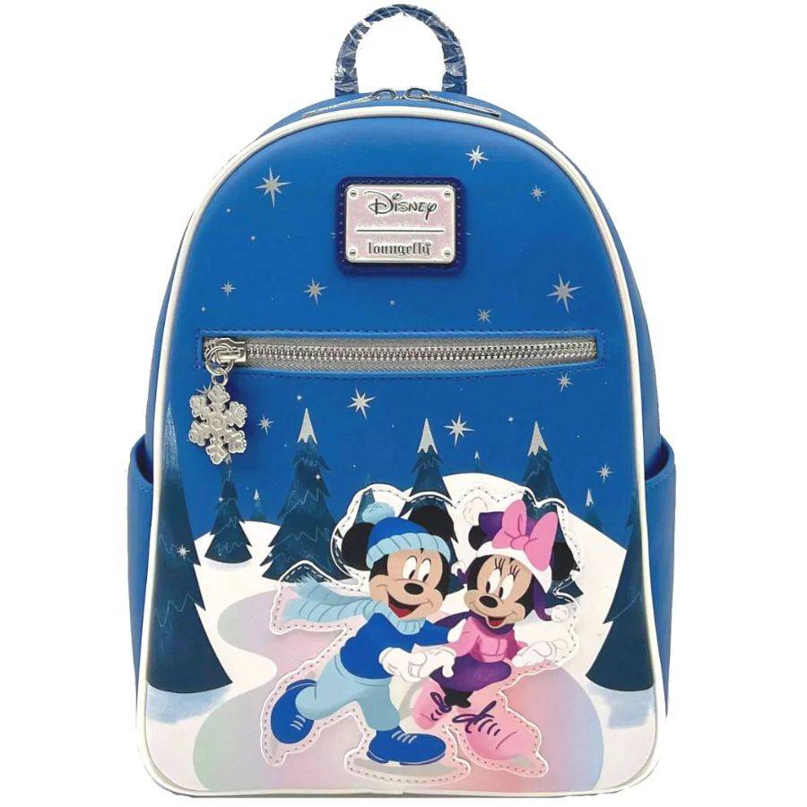 Disney - Mickey And Minnie Winter Scene Mini (Loungefly Backpack)