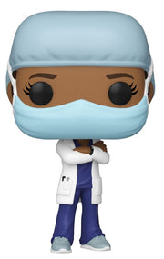 Pop! Heroes - Front Line Worker Female #2 Purple (Pop! Vinyl)