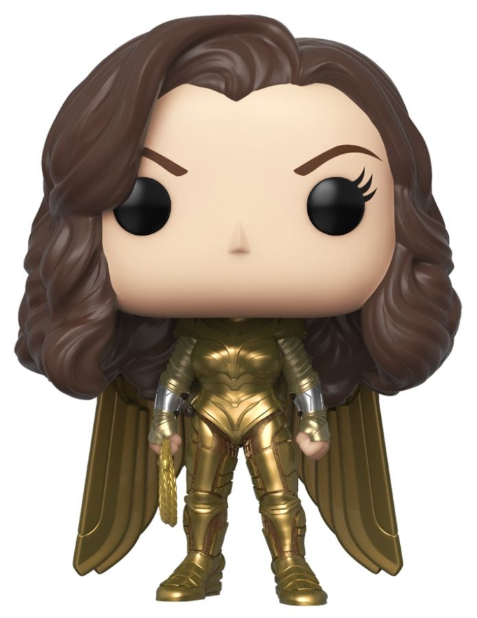 Wonder Woman: 1984 - Wonder Woman Gold No Helmet (Pop! Vinyl)