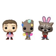 Guardians Of The Galaxy - Rocket/StarLord/Groot Carrot Pocket Pop! 3-Pack (Pop! Vinyl)