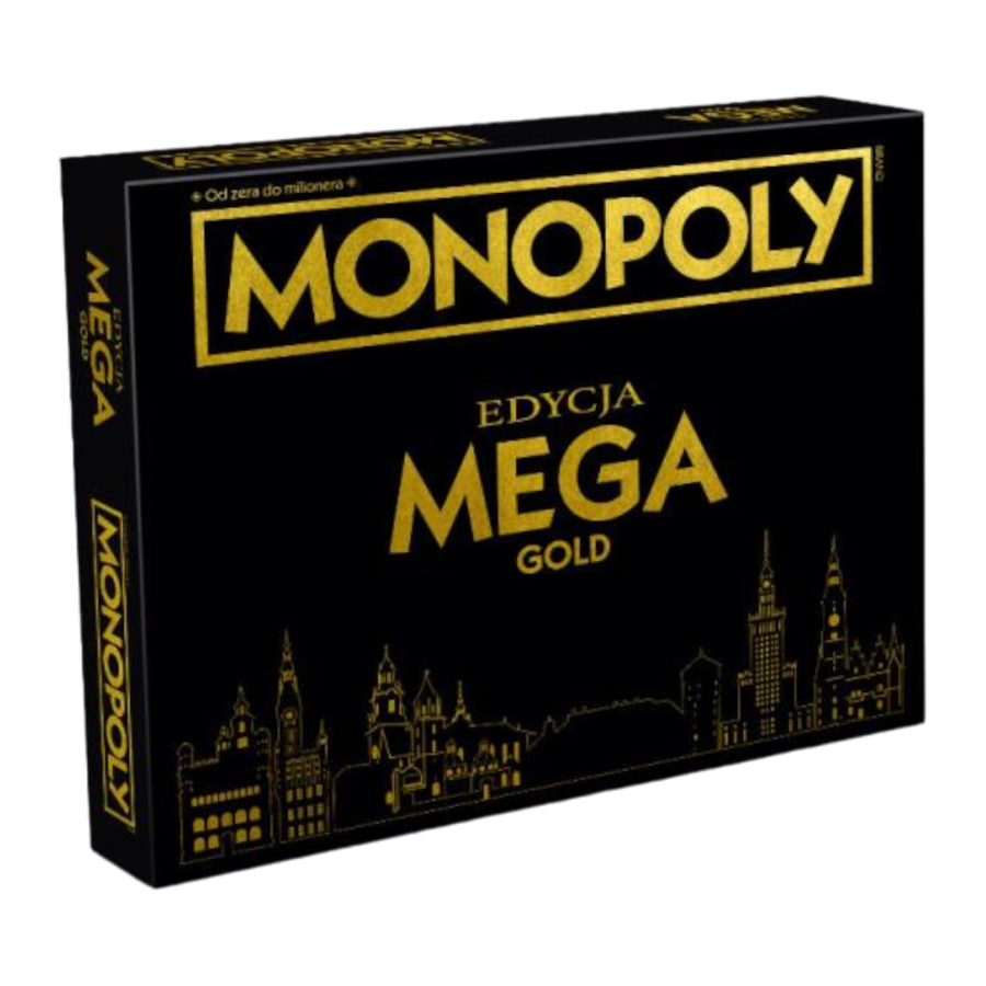 Mega GOLD Edition (Monopoly Board Game)