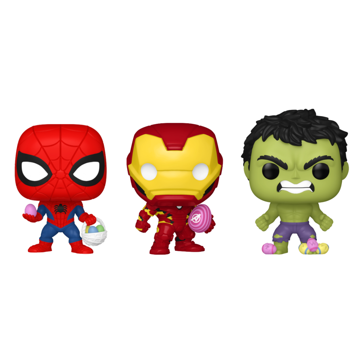 Marvel - Spidie/Hulk/IronMan Carrot Pocket Pop! 3-Pack (Pop! Vinyl)