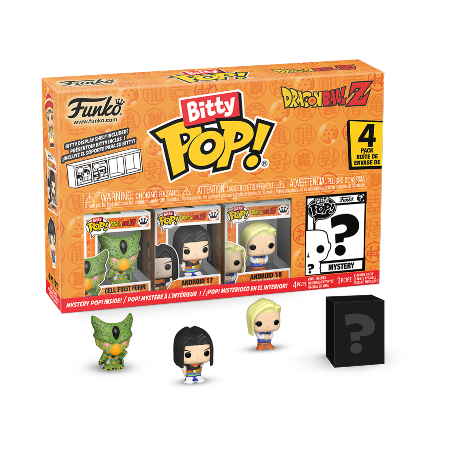 Dragon Ball Z - Cell First Form Bitty 4-Pack (Pop! Vinyl)