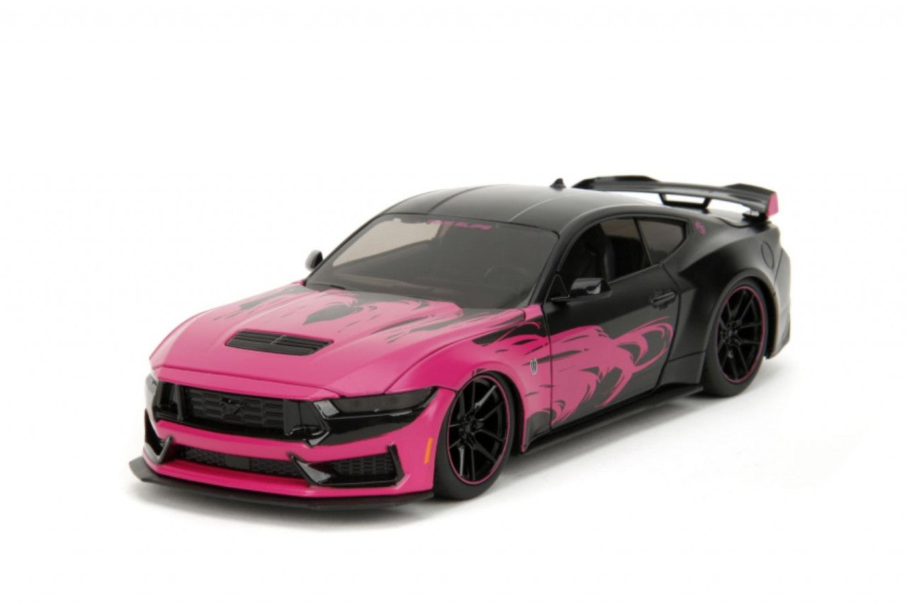 Pink Slips - 2024 Ford Mustang Dark Horse 1:24 Scale Diecast (Model Car)