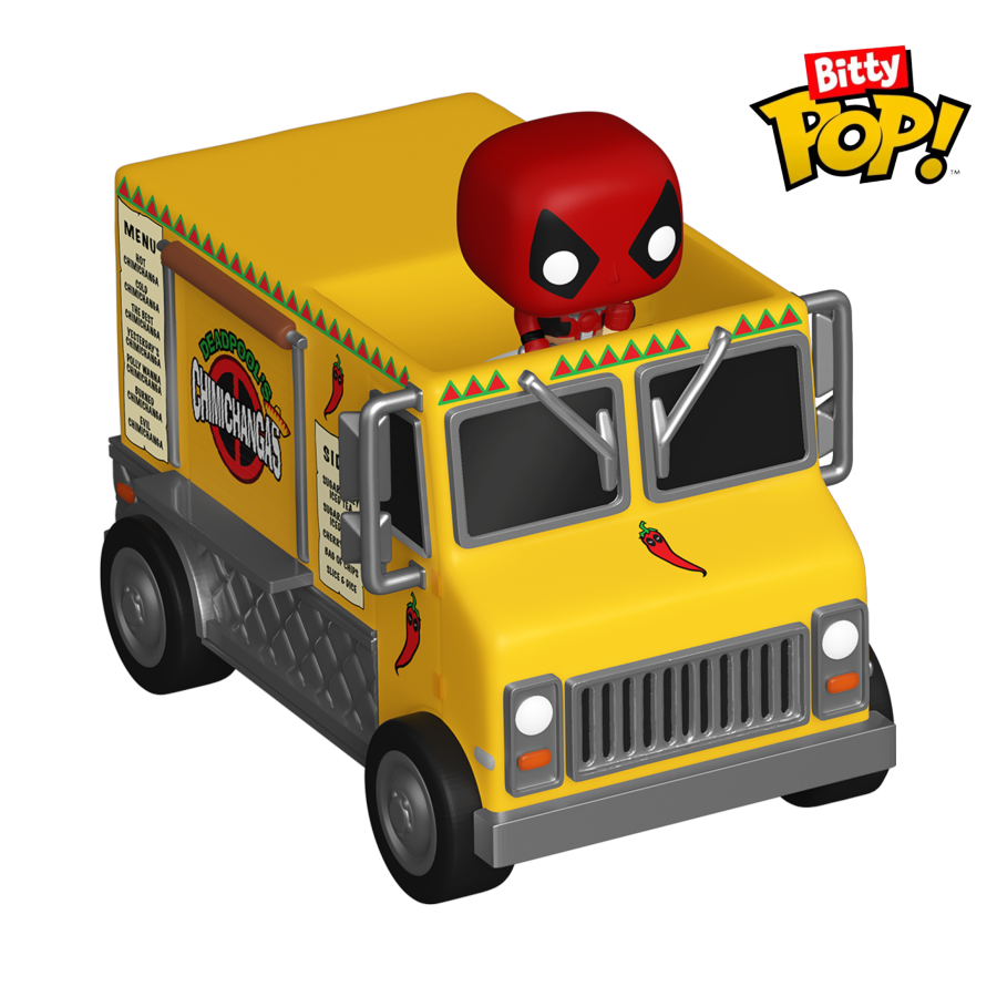 Marvel Comics - Deadpool With Food Truck Bitty Pop! Ride (Pop! Vinyl)