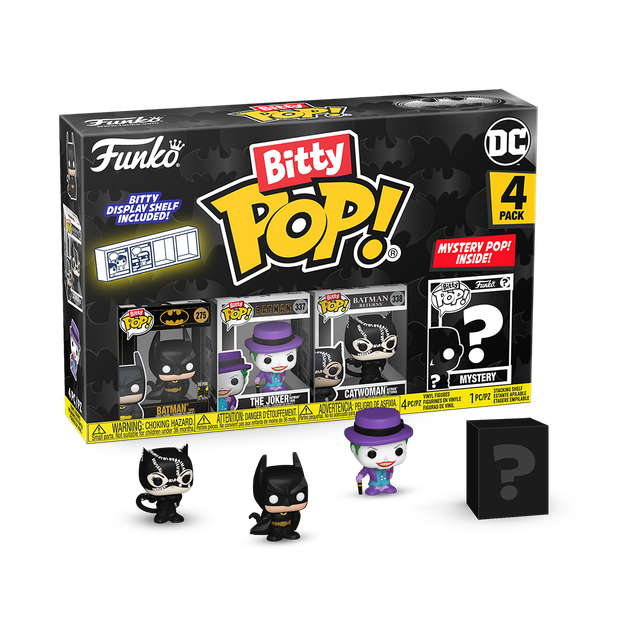 Batman: 85th Anniversary - Batman Bitty 4-Pack (Pop! Vinyl)