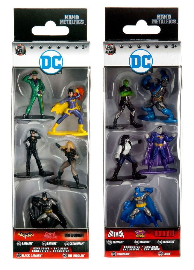 DC Comics - Nano Metalfigs 5-Pack Wave 03 Assortment