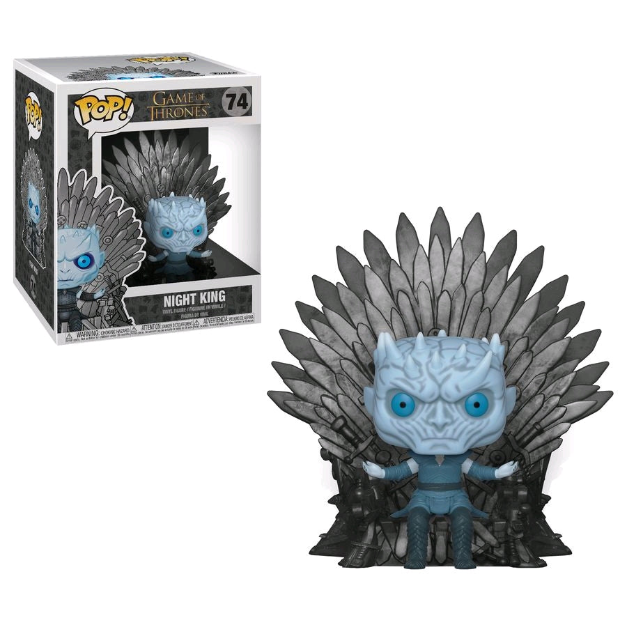 Game Of Thrones - Night King Iron Throne Deluxe (Pop! Vinyl)