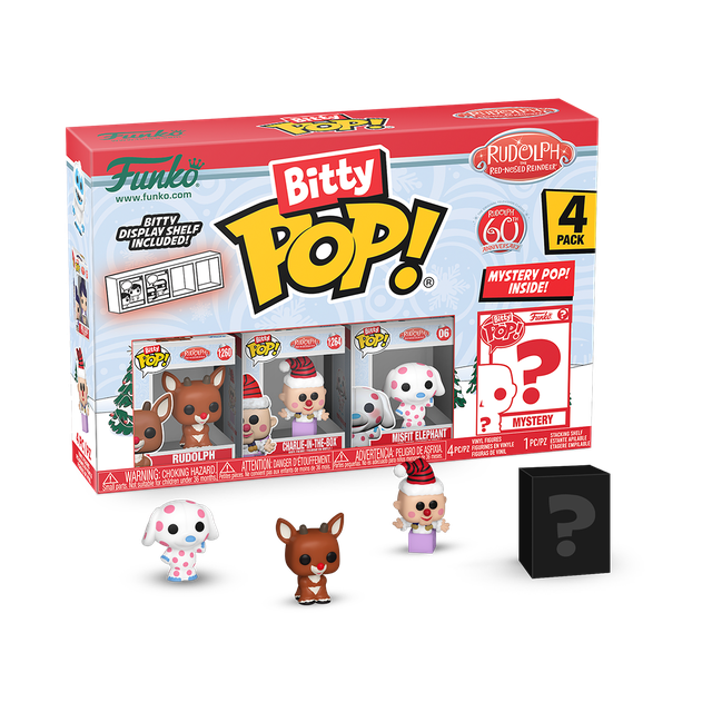 Rudolph - Rudolph Bitty 4-Pack (Pop! Vinyl)