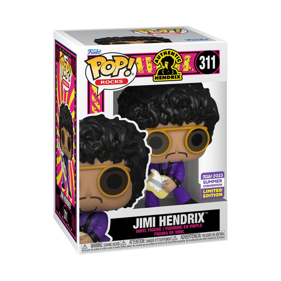 Jimi Hendrix in Purple Suit SDCC 2023 (Pop! Vinyl)