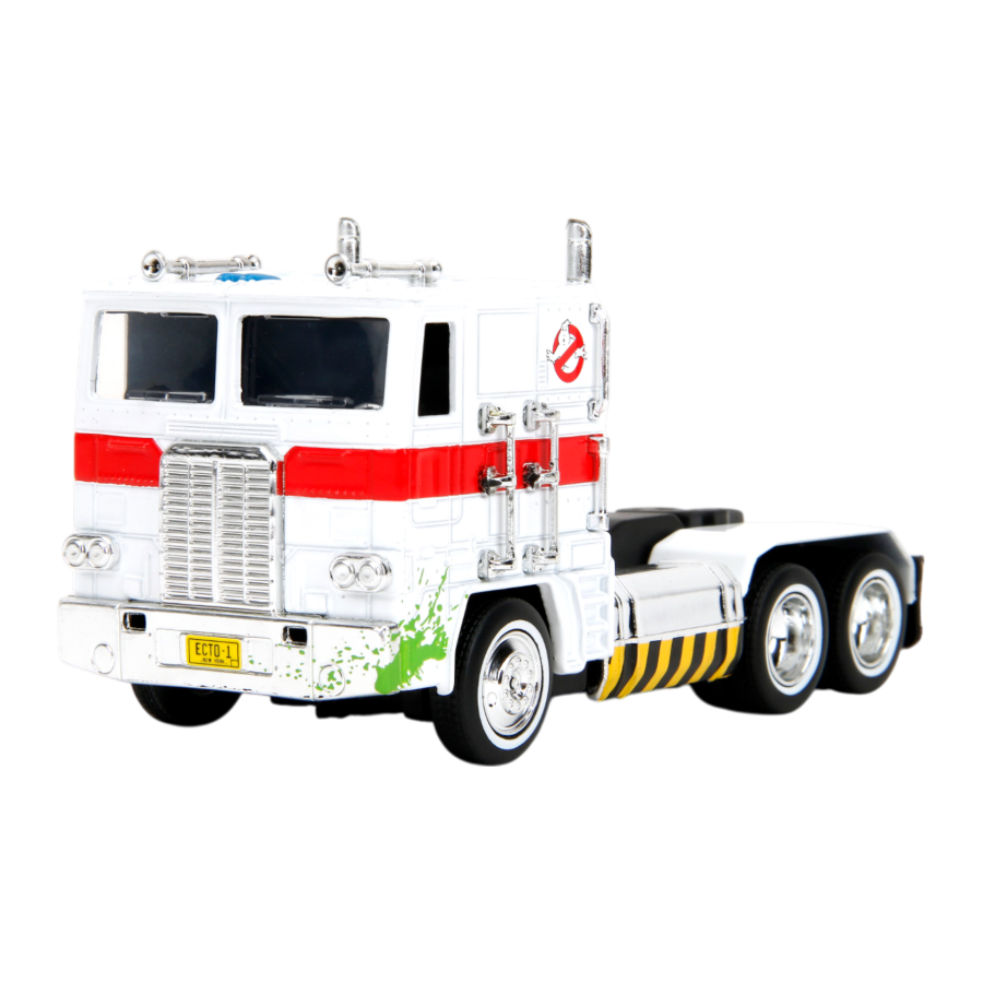 Transformers - Optimus Prime x Ecto-1 Mash-up 1:32 Scale Diecast (Model Vehicle)