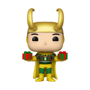 Marvel - Loki With Sweater Holiday Metallic (Pop! Vinyl)
