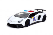 Hyperspec - 2017 Lamborghini Aventador White 1:24 Scale (Model Car)