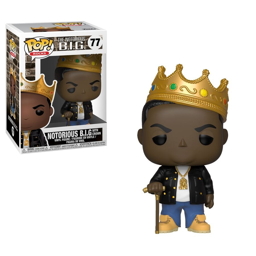 Notorious B.I.G. With Crown (Pop! Vinyl)