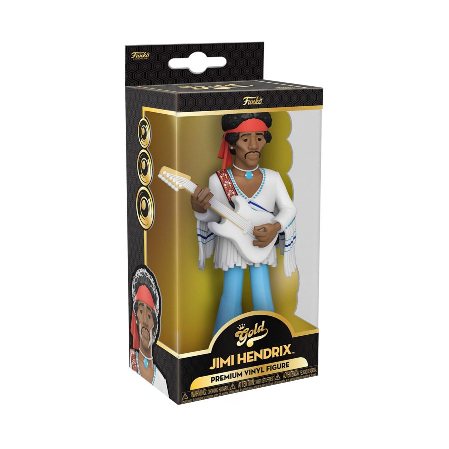 Jimi Hendrix 5" Vinyl Gold (Vinyl Figure)