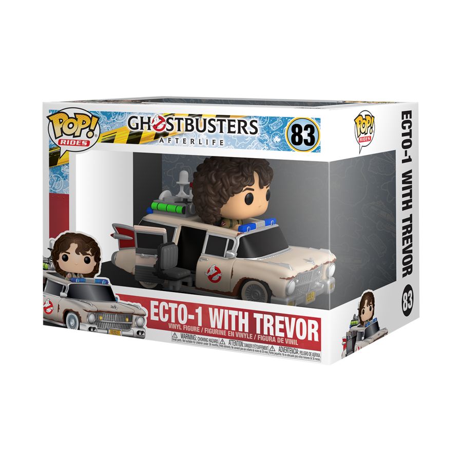 Ghostbusters: Afterlife -  Ecto-1 With Trevor Ride (Pop! Vinyl)