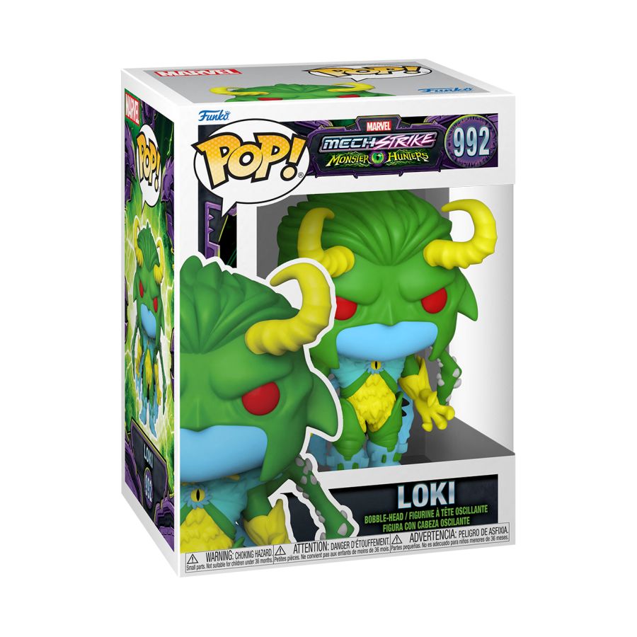 Marvel Mech Strike Monster Hunters - Loki (Pop! Vinyl)
