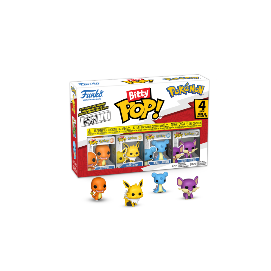 Pokemon - Charmander Bitty 4-Pack (Pop! Vinyl)