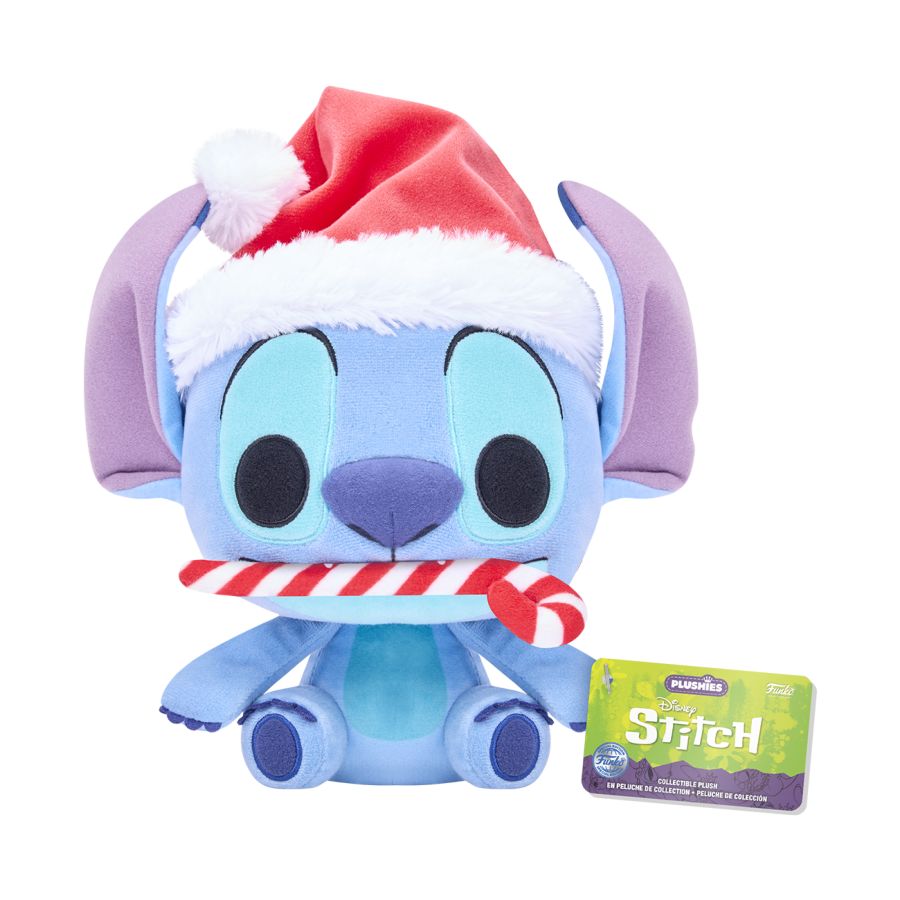 Lilo And Stitch - Stitch With Candy Cane 7" Pop! (Plush Toy)