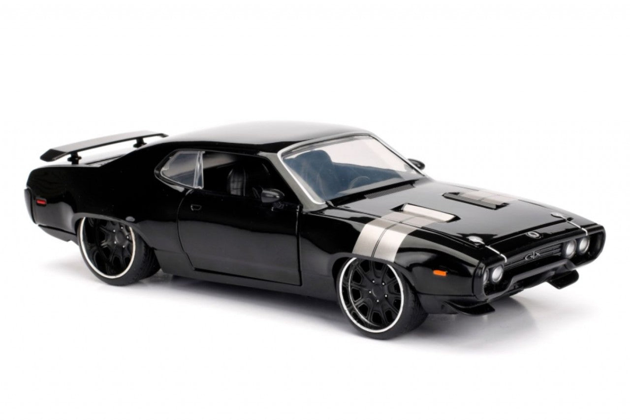 Fast And Furious 8 - Doms '72 Plymouth GTX 1:24 Scale Hollywood Ride (Model Car)