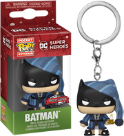 Batman Holiday Pocket Keychain (Pop! Vinyl)
