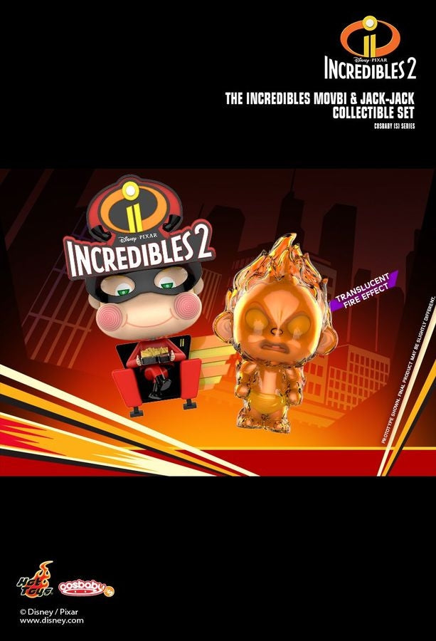 Incredibles 2 - Movbi & Jack-Jack Cosbaby Set (Cosbaby Figure)