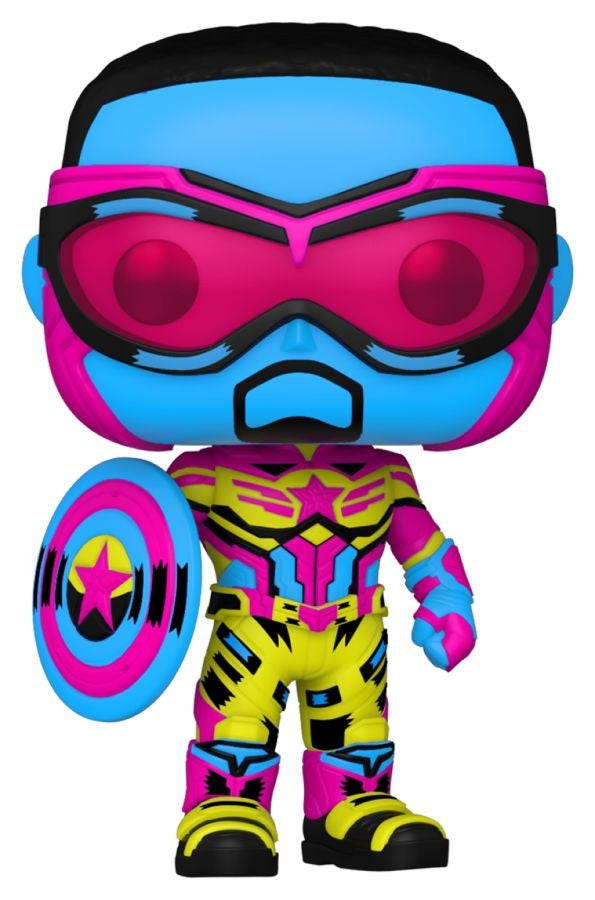 Falcon Winter Soldier - Cap America Black Light (Pop! Vinyl)