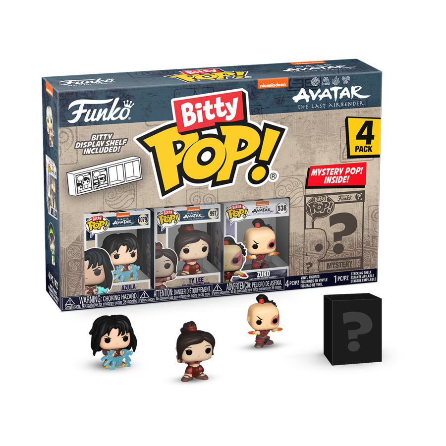 Avatar: the Last Airbender - Azula Bitty 4-Pack (Pop! Vinyl)