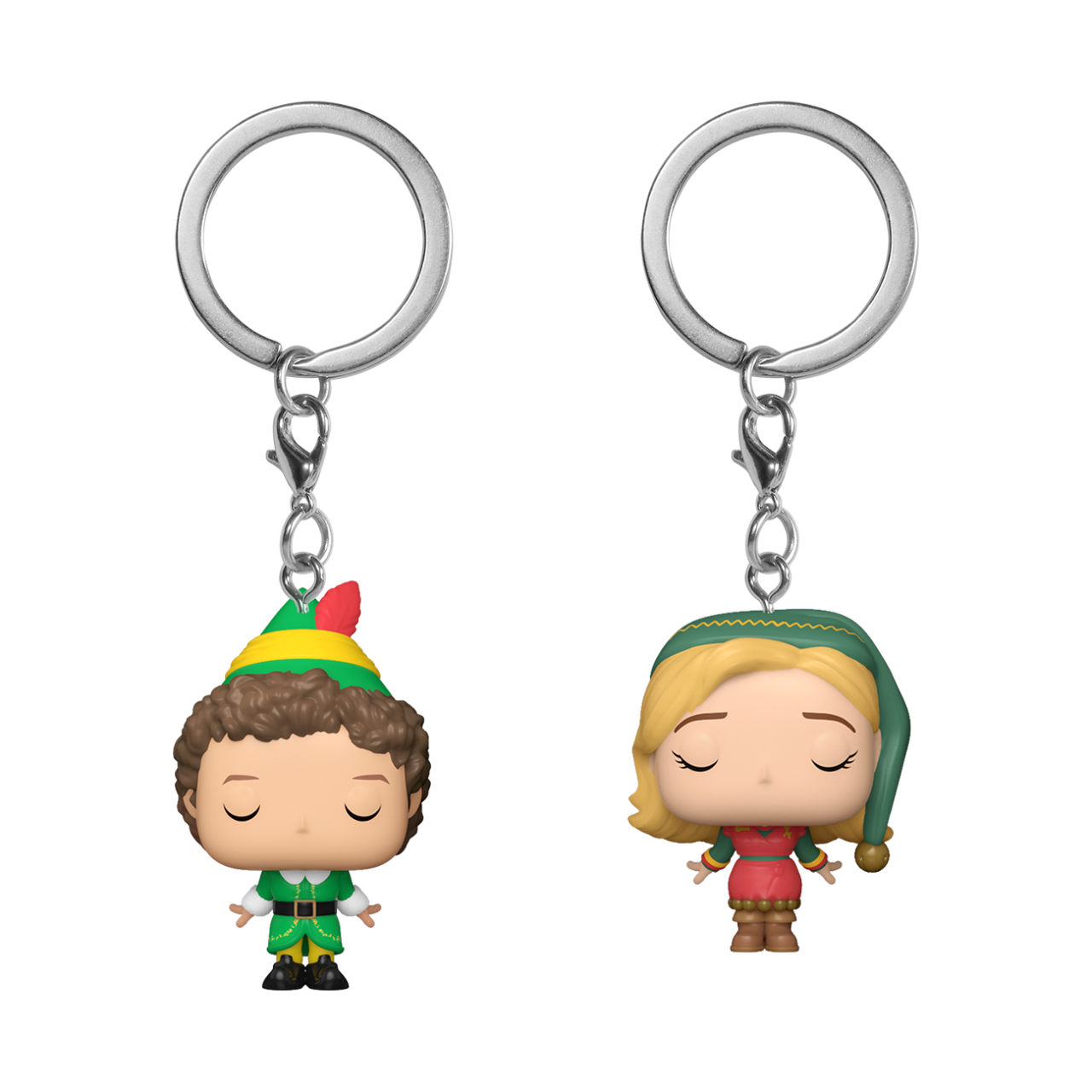 Elf - Buddy And Jovie 2-Pack Keychain (Pop! Vinyl)