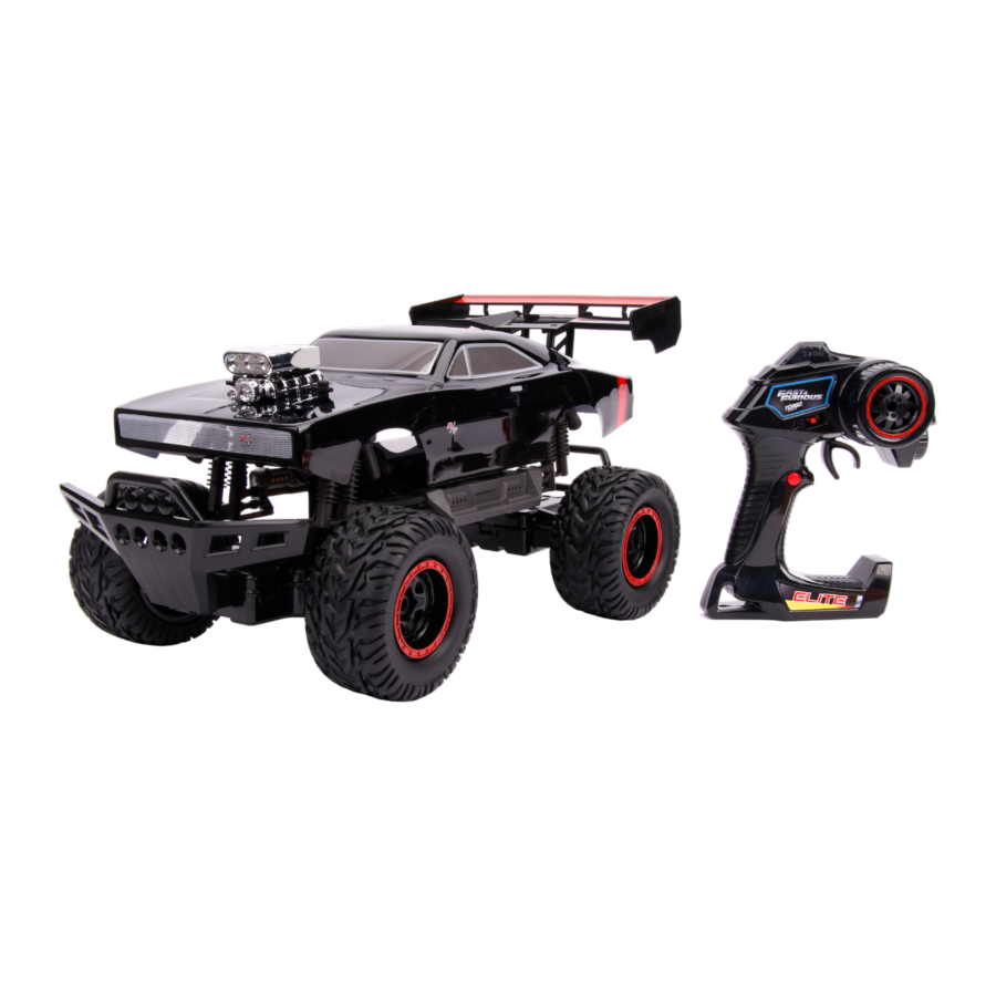 Fast And Furious - Dom's 1970 Dodge Charger Elite Off-Road 1:12 Scale Remote Control (Model Car)