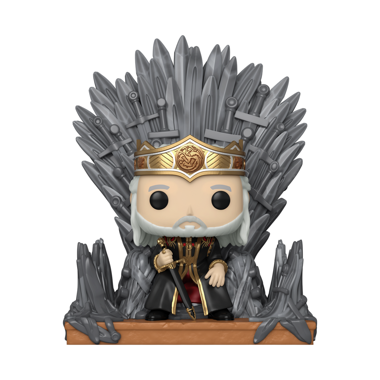 House Of The Dragon - Viserys On Throne Deluxe (Pop! Vinyl)