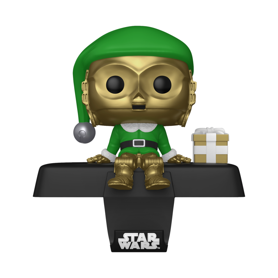 Star Wars - C-3PO Pop! Edge-Sitter Stocking Hanger (Pop! Vinyl)
