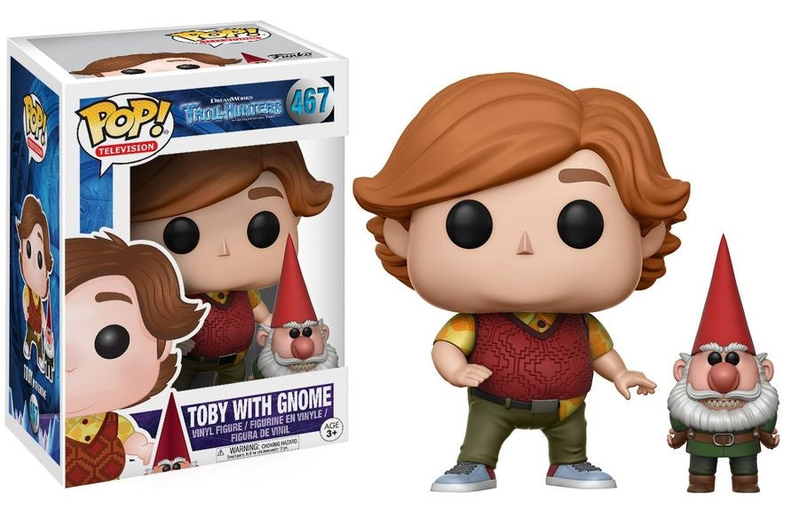 Trollhunters - Toby With Gnome (Pop! Vinyl)