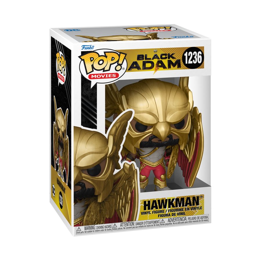 Black Adam 2022 - Hawkman #1236 (Pop! Vinyl)